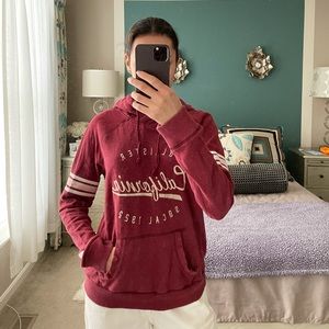 Hollister Burgundy Hoodie